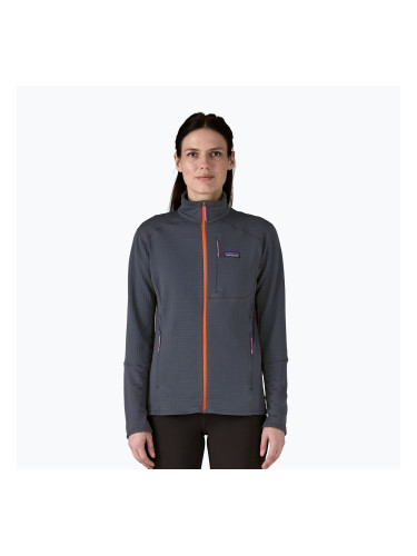 Дамски суитшърт Patagonia R1 Hybrid smolder blue