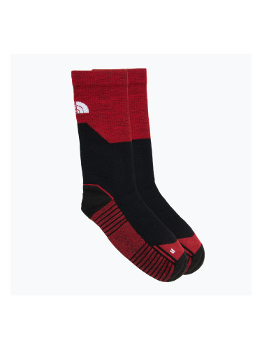 The North Face Hiking Crew високорискови червени/ черни чорапи