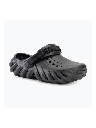Джапанки Crocs Echo Clog black