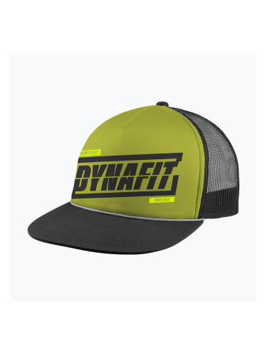 Шапка с козирка DYNAFIT Graphic Trucker golden lime/tabloid