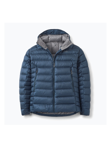 Мъжко пухено яке Rab Electron Pro Hoody tempest blue