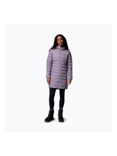 Дамско дълго пухено яке Columbia Delta Ridge II Long Down shale purple