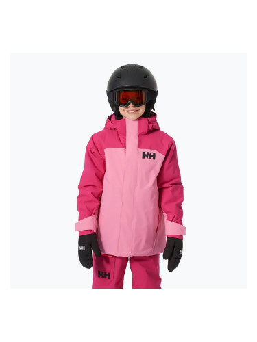 Детско скиорско яке Helly Hansen Level sugar pink