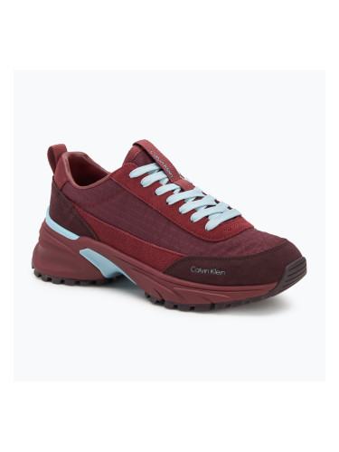 Дамски обувки Calvin Klein YW0YW01995 Hike Runner Casual Ny-Su AOP WN bordeaux