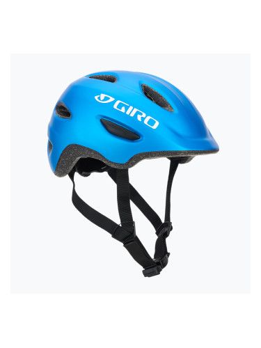 Детска велосипедна каска Giro Scamp Integrated MIPS matte ano blue