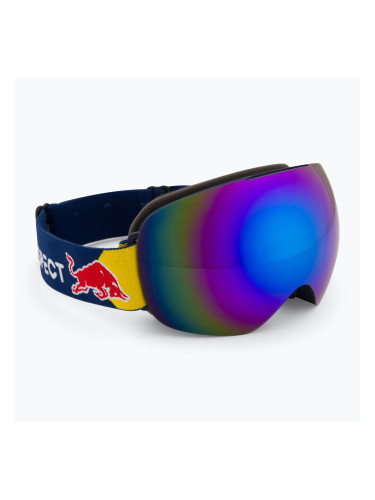 Скиорски очила Red Bull SPECT Bent blue/ ice blue snow/ smoke with blue mirror