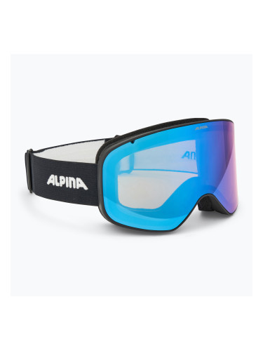 Предпазни ски очила Alpina Slope Q-Lite black matt/ blue