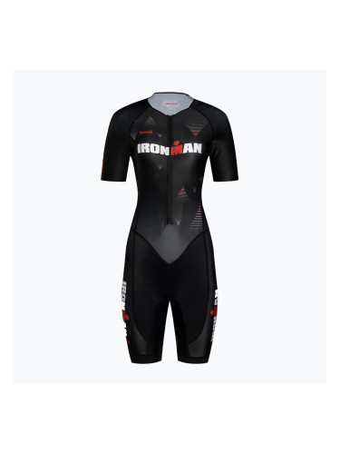 Дамски костюм за триатлон Quest Iron Man black