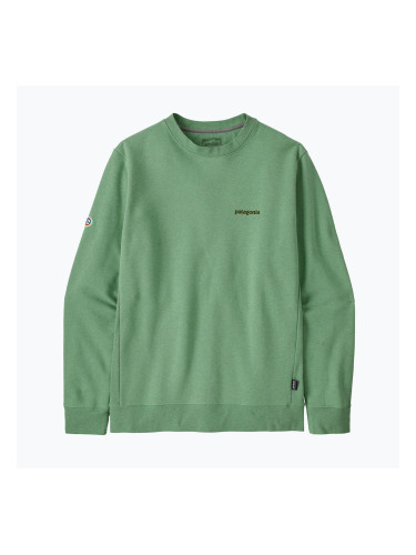 Суитшърт Patagonia Fitz Roy Icon Uprisal Crew ellwood green