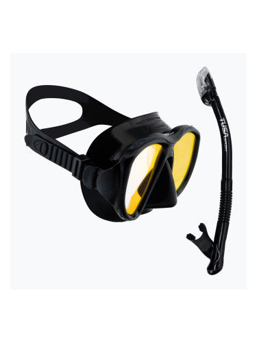 TUSA Комплект за гмуркане с маска и шнорхел POWERVIEW черен UC 2425 MQB