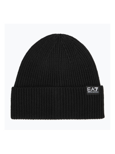 Зимна шапка Emporio Armani EA7 Mountain Core Beanie black