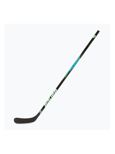 Детски хокеен стик Bauer X Series Grip Jr F40 R black/blue/green