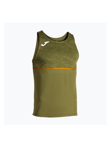 Мъжка тениска за бягане Joma Record III зелена