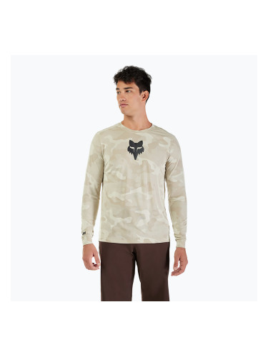 Мъжки колоездачен анцуг с дълъг ръкав Fox Racing Ranger Tru Dri cream