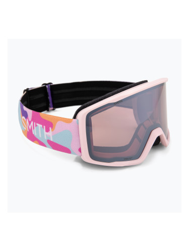 Скиорски очила Smith Tribute carnation puzzle/ignitor mirror