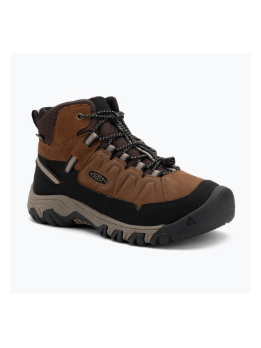 Детски обувки за трекинг KEEN Targhee IV Mid Waterproof bison/brindle
