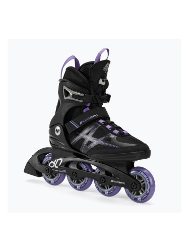 Дамски ролери K2 Alexis 80 Pro black/lavendar