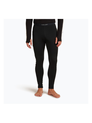Мъжки термоактивни панталони Icebreaker Merino 200 Oasis+ black/undyed/cb
