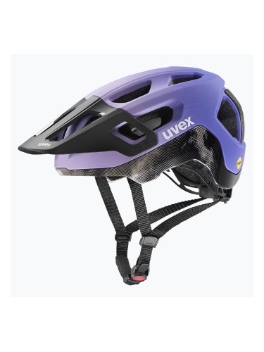 UVEX React MIPS каска за велосипед люляк/дъб мат