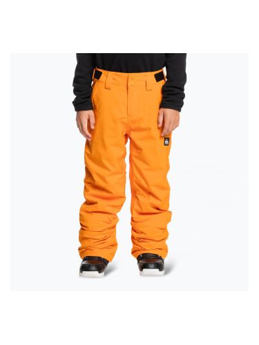 Детски панталони за сноуборд Quiksilver Estate orange pepper