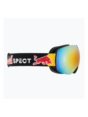 Скиорска маска Red Bull Spect Bent matt black/orange with red mirror