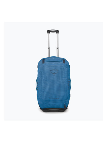 Osprey Transporter Wheeled Duffel 60 l пътнически куфар син пламък