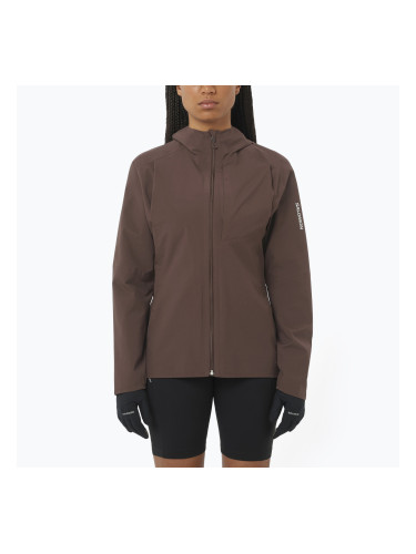 Дамско яке за бягане Salomon Trail coffee bean