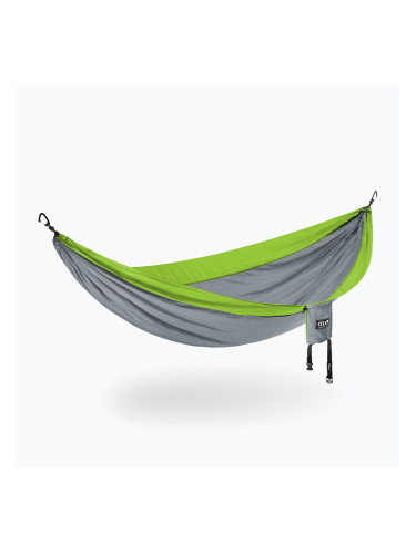 ENO SingleNest хамак за туризъм сив / шарлан