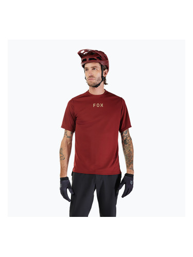 Fox Racing Ranger Wordmark мъжко колоездачно трико rust brown