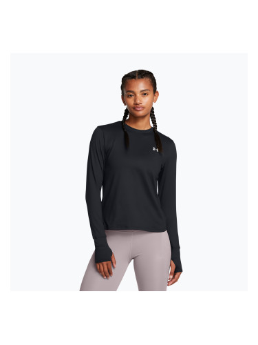 Under Armour Pro черен/отразителен дамски анцуг за бягане с дълъг ръкав