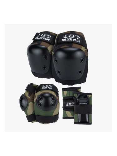 Детски комплект подложки 187 Killer Pads Six Pack Jr camo