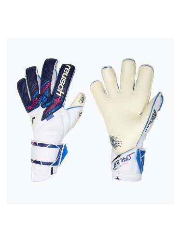 Вратарски ръкавици Reusch Attrakt RE:GRIP Evolution blue/pink/white