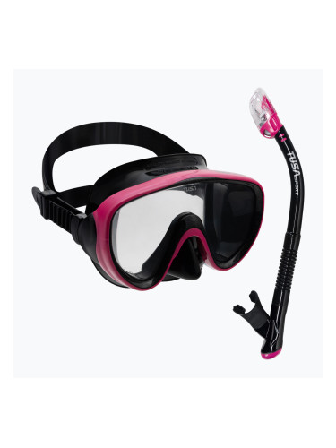 TUSA Serene Комплект за гмуркане с маска и шнорхел, розов UC-1625