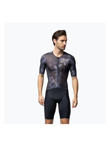 Мъжки костюм за колоездене Alé Mirror black