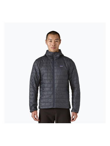 Мъжко пухено яке Patagonia Nano Puff Hoody smolder blue