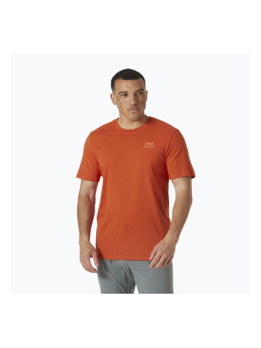 Мъжка тениска Helly Hansen Nord Graphic patrol orange