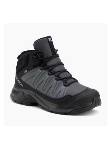 Мъжки туристически обувки Salomon X-Adventure Coldrush WP asphalt / black / alloy