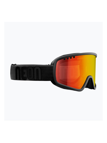 Скиорска маска Neon Force Otg black/black/mirror red
