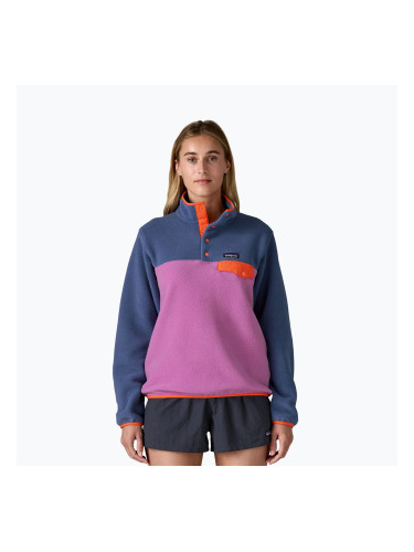 Дамски суитшърт за трекинг Patagonia LW Synch Snap-T P / O brisk purple
