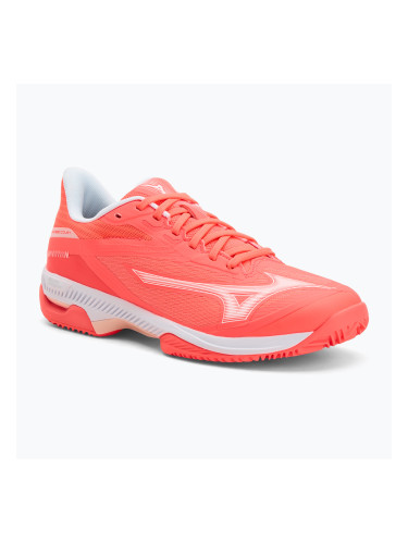 Дамски обувки за тенис Mizuno Wave Exceed Court CC W calypso coral/white/barely pink