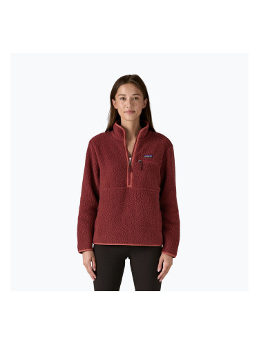 Дамски суитшърт Patagonia Retro Pile Marsupial sequoia red