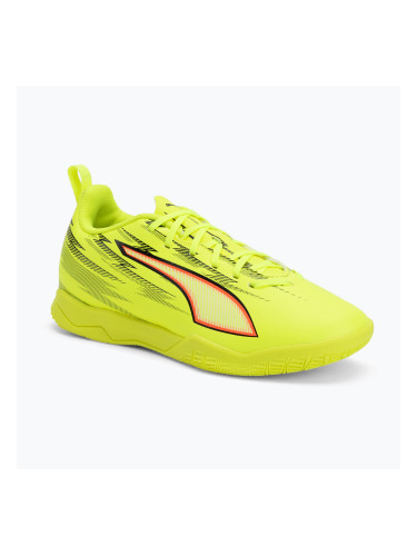 Детски футболни обувки PUMA Ultra 6 Play IT Jr yellow alert/puma black/glowing red/lime squeeze