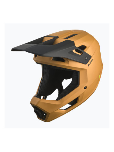 Велосипедна каска Alpina Pikes MIPS burro кафява матова