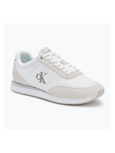 Мъжки обувки Calvin Klein YM0YM01361 Retro Runner Ess Mix Mat triple bright white