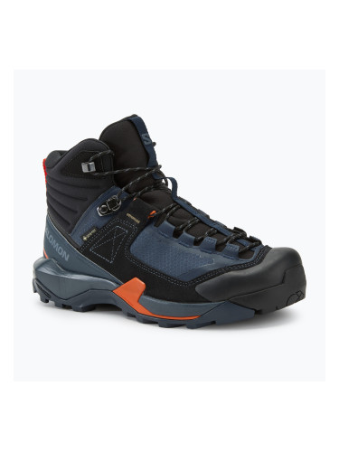 Мъжки обувки за трекинг Salomon X Ultra Alpine MID GTX blue nights/black/red orange