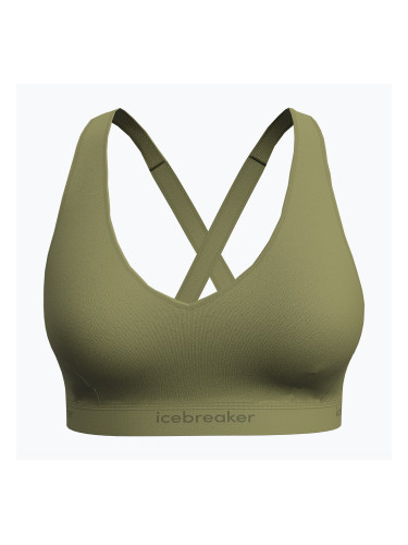 Термо сутиен Icebreaker Merino 125 Cool-Lite Sprite Racerback olive