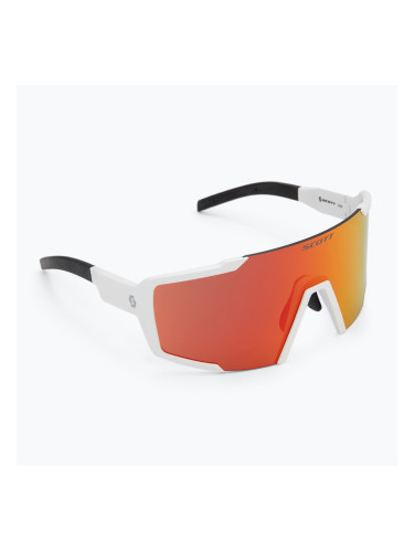 Слънчеви очила SCOTT Shield Compact white matt/red chrome