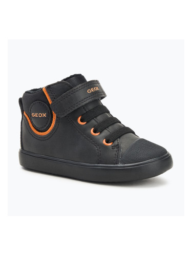 Детски обувки Geox Gisli black/dark orange