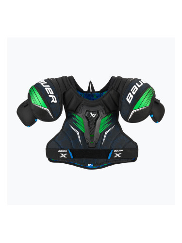Детски хокейни раменни подложки Bauer X Shoulder Pad Jr black/green 