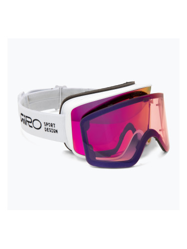 Скиорски очила Giro Method white stacked/vivid pink/vivid infrared